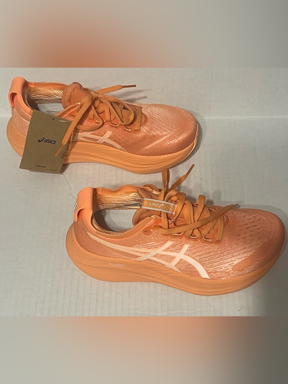 ASICS Nimbus 27 Lite Show - Women’s 7 - Lite Show/Mojave - NIB - Picture 2 of 8